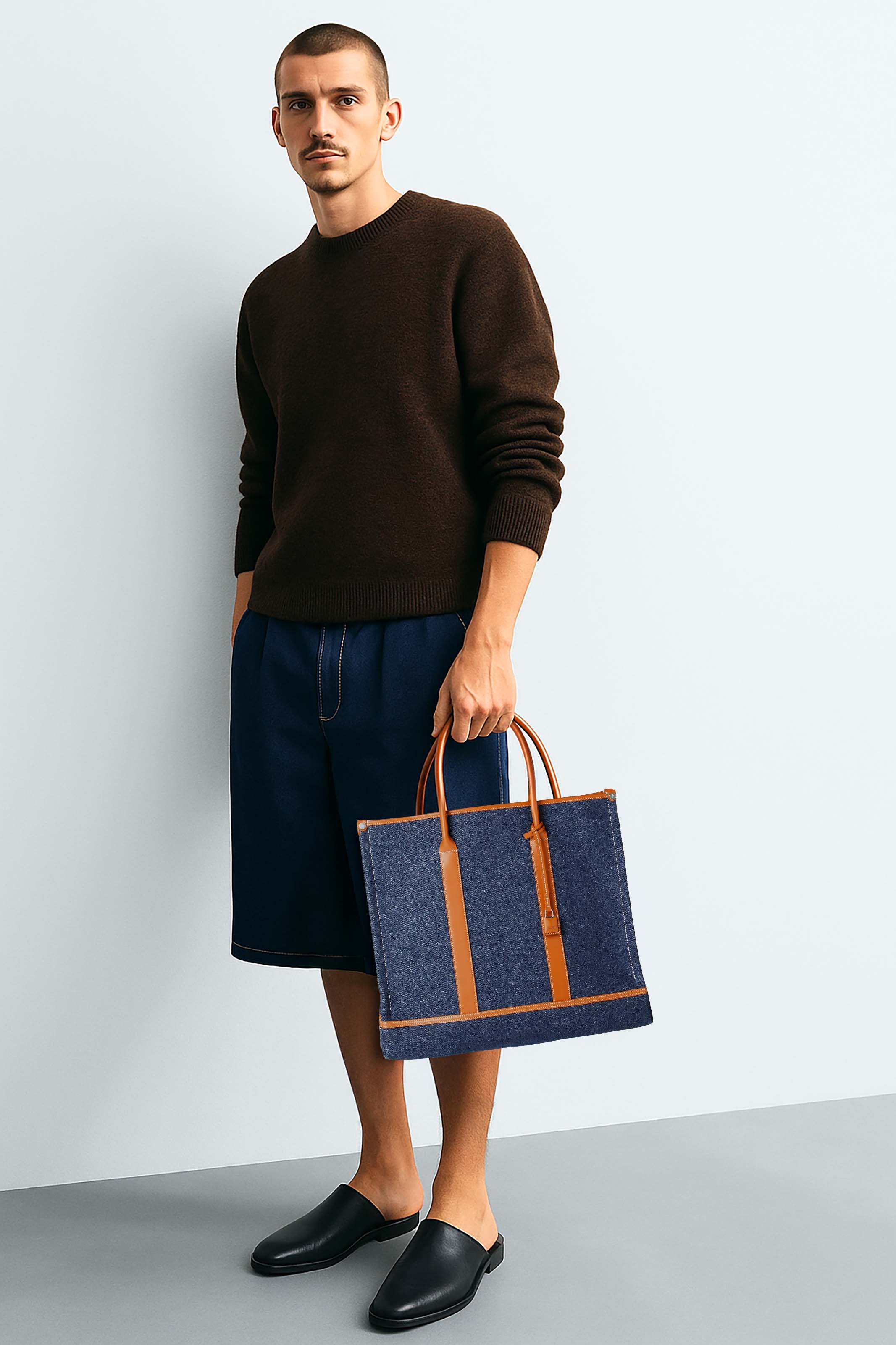 Loro Piana Men's Small Beam tote