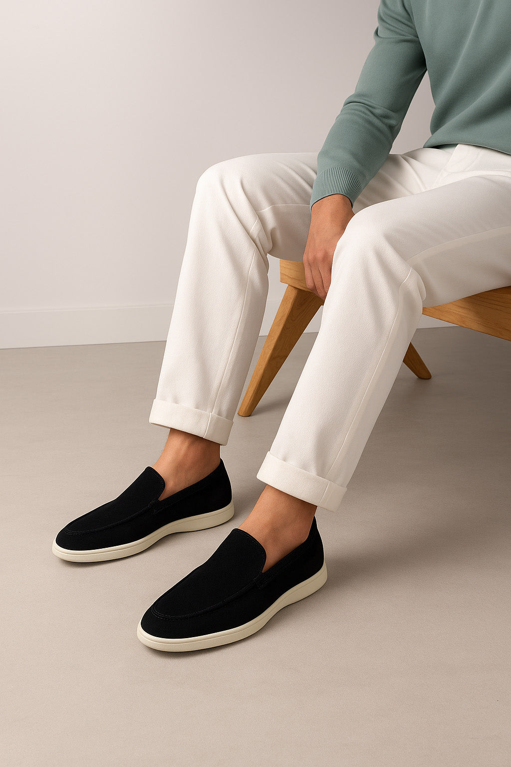 <tc>Loro Piana</tc> 男士夏季休閒樂福鞋