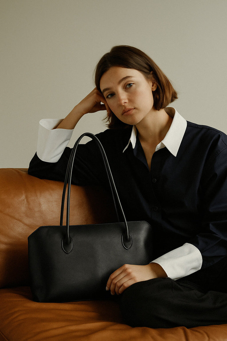 The Row Terrasse Bag in Leather