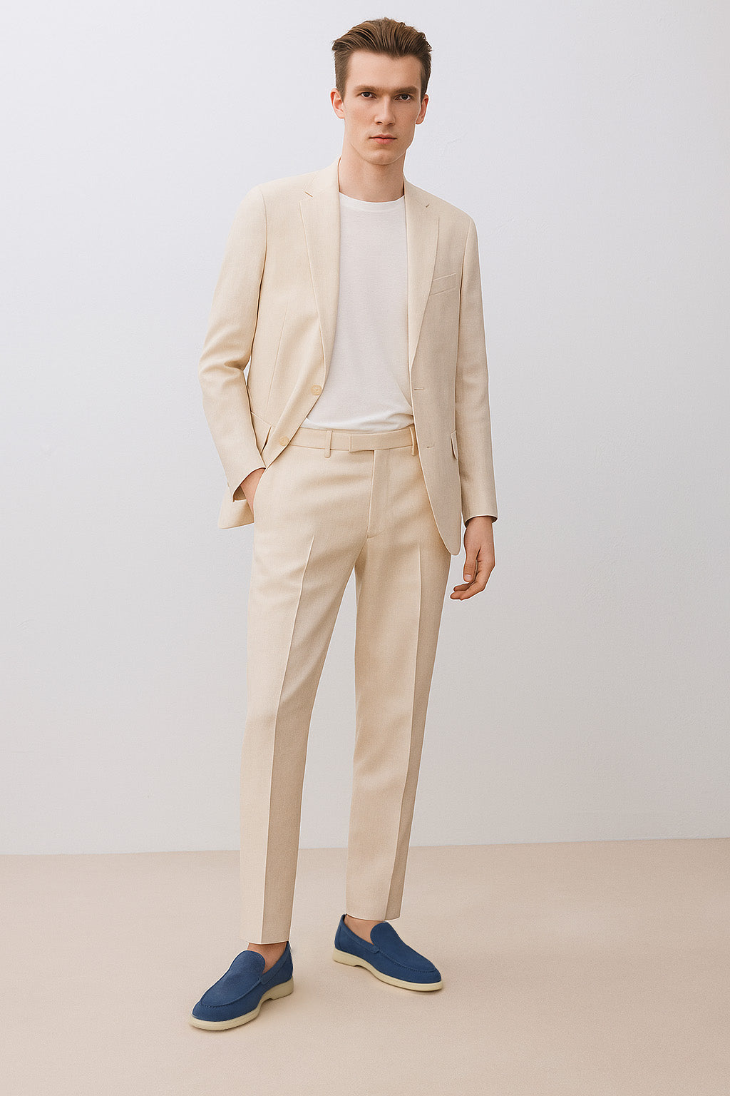 <tc>Loro Piana</tc> 男士夏季休閒樂福鞋