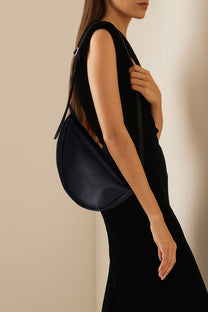 The Row Small Slouchy Banana Bag in Leather