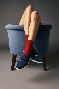 Loro Piana Women's Summer Charms Walk Loafers (Suede)