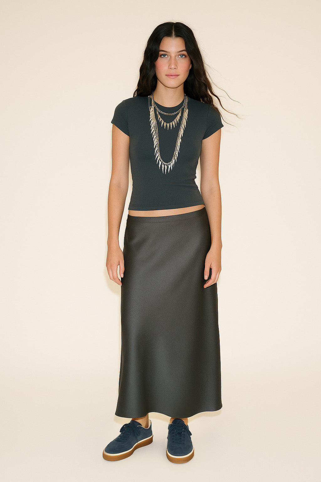 <tc>Loro Piana</tc> 女款 Tennis Walk 運動鞋（絨面小牛皮）