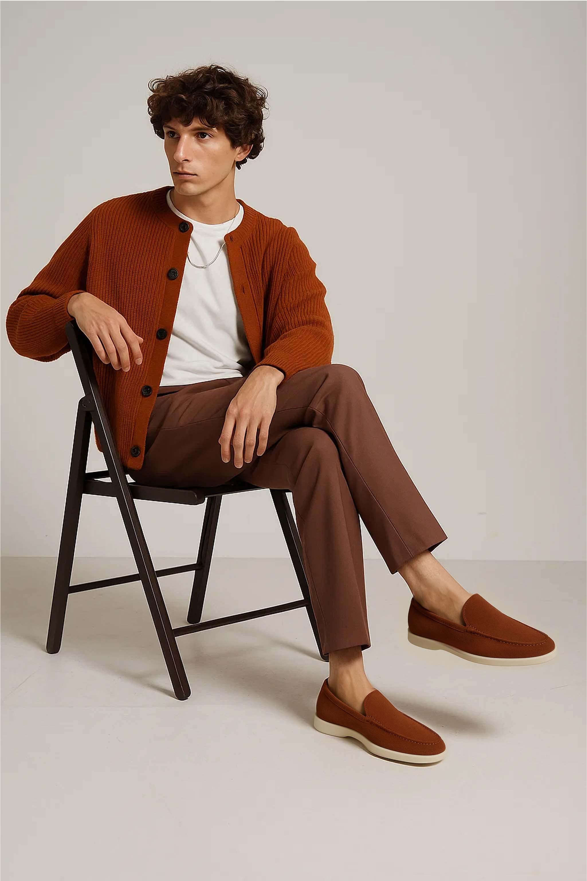 <tc>Loro Piana</tc> 男士夏季休閒樂福鞋