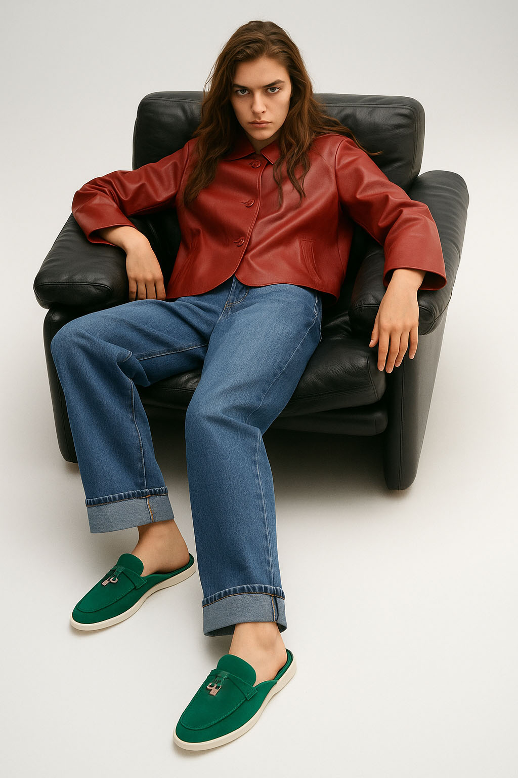 <tc>Loro Piana</tc> 女款 Babouche Charms Walk 樂福鞋
