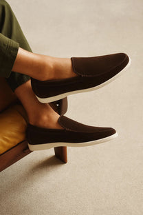 Loro Piana Men's Summer Walk Loafers