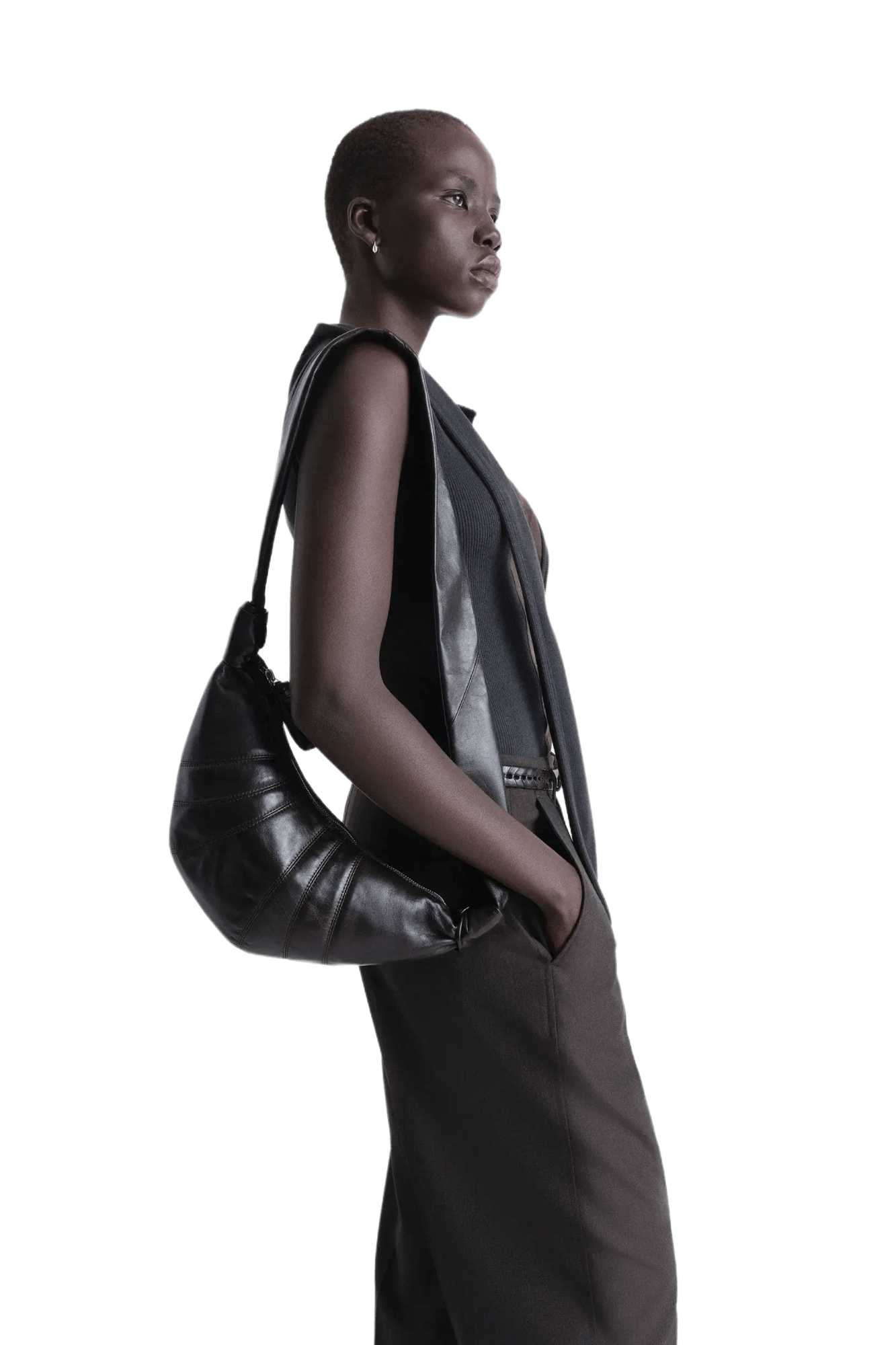 Lemaire Unisex Small Croissant Bag