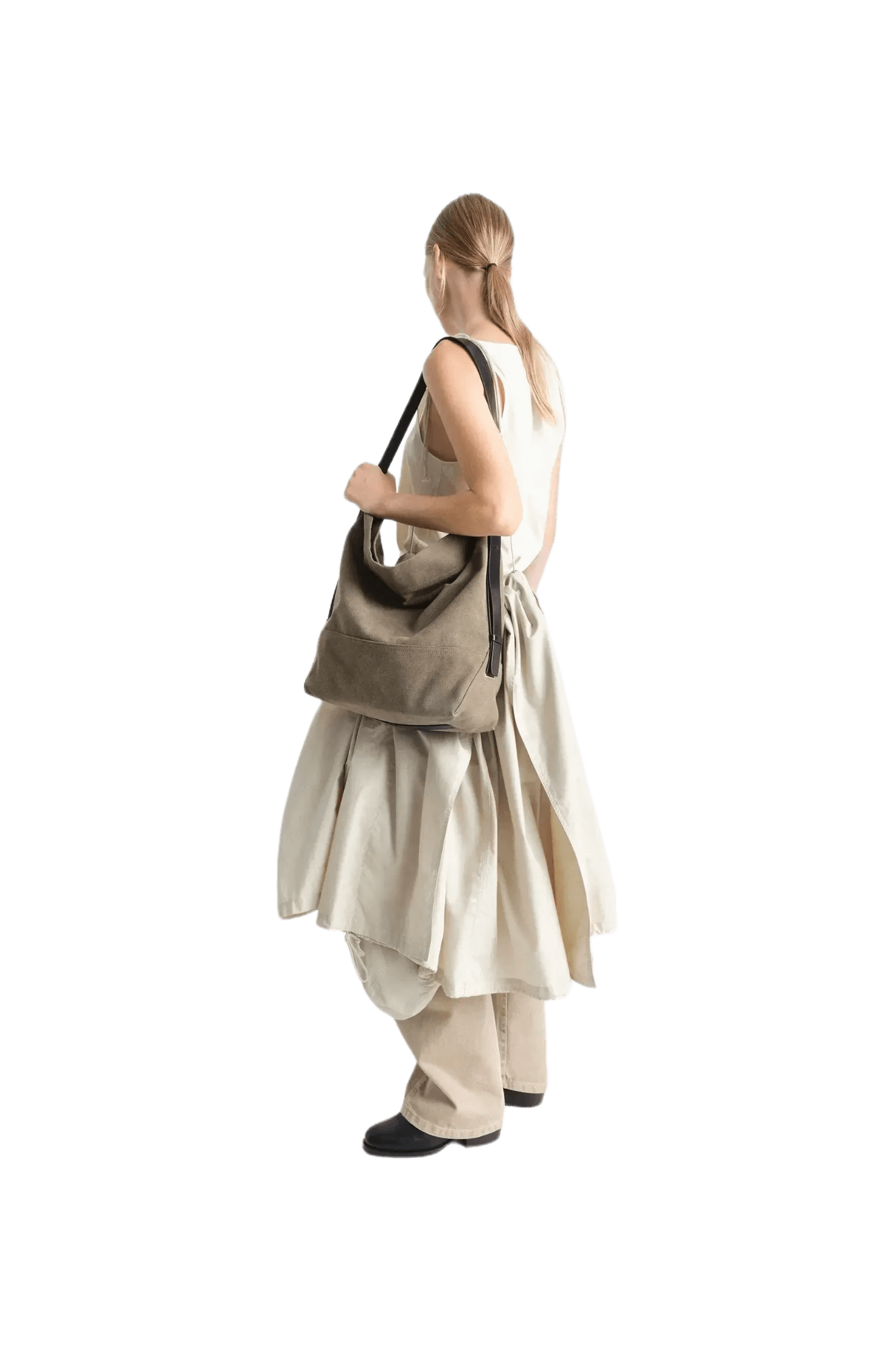 Lemaire Unisex Belted Tote Bag
