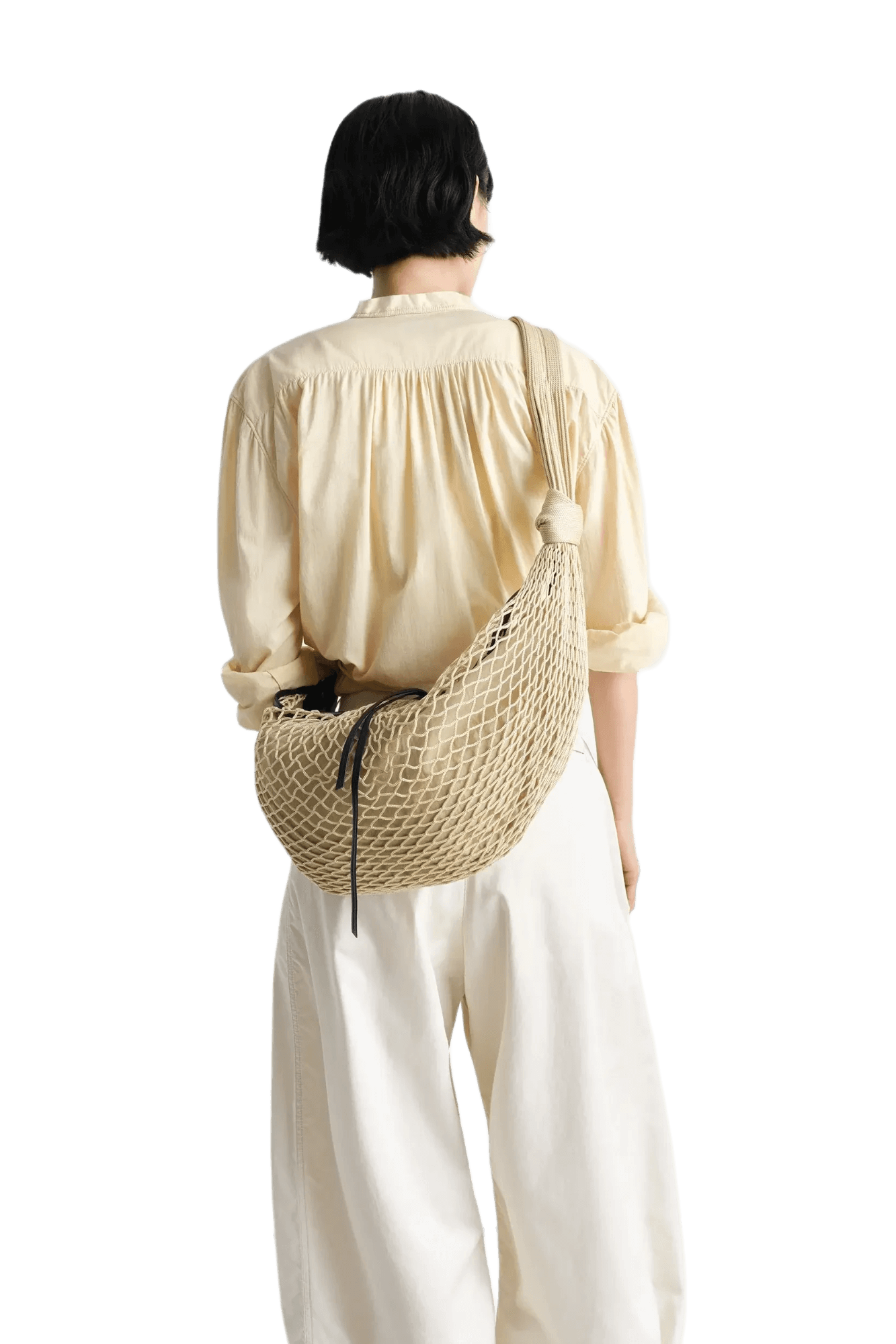 Lemaire Unisex Croissant Filt Bag