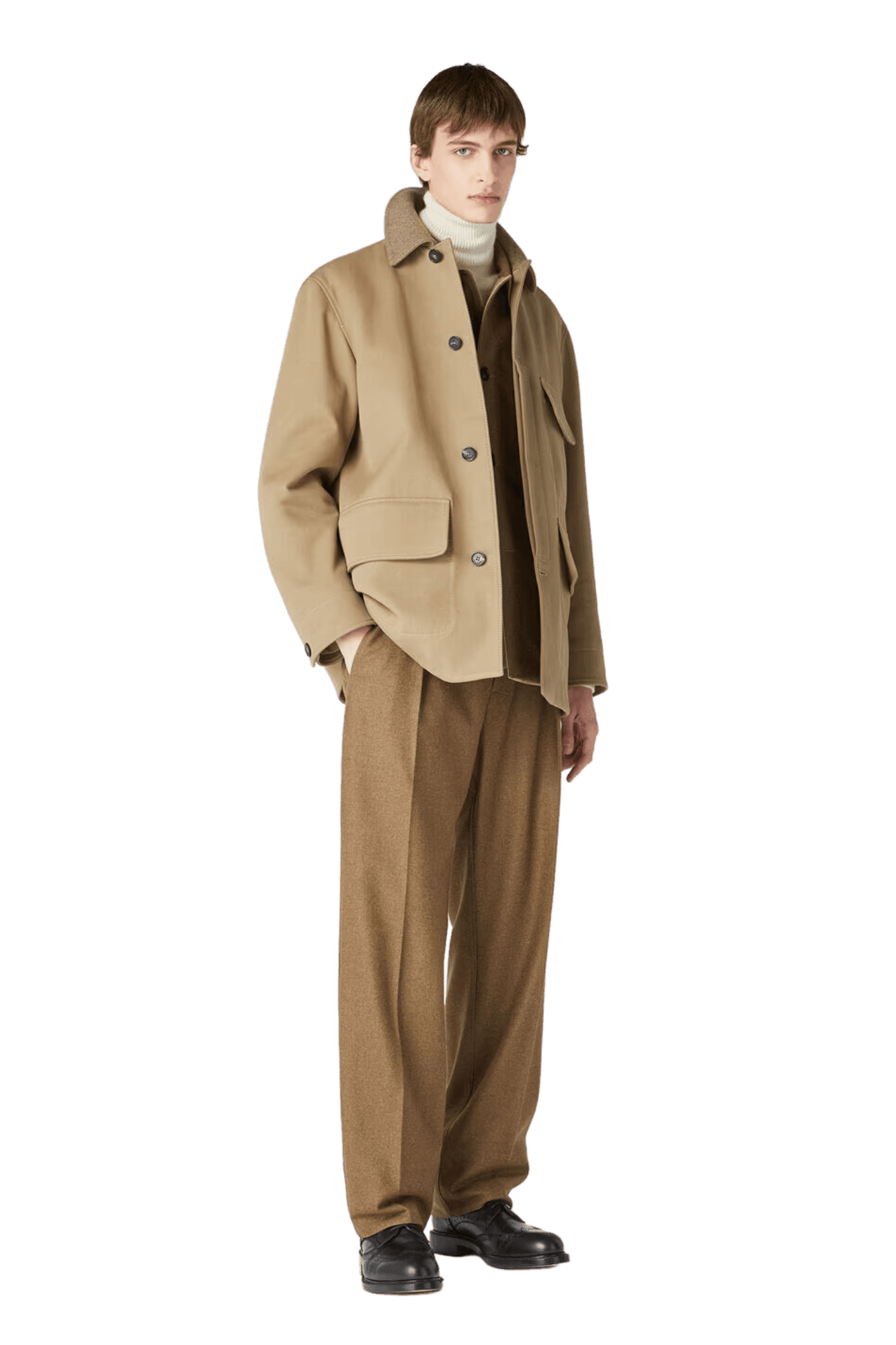 <tc>Loro Piana</tc> 男士 Barth Caban 大衣