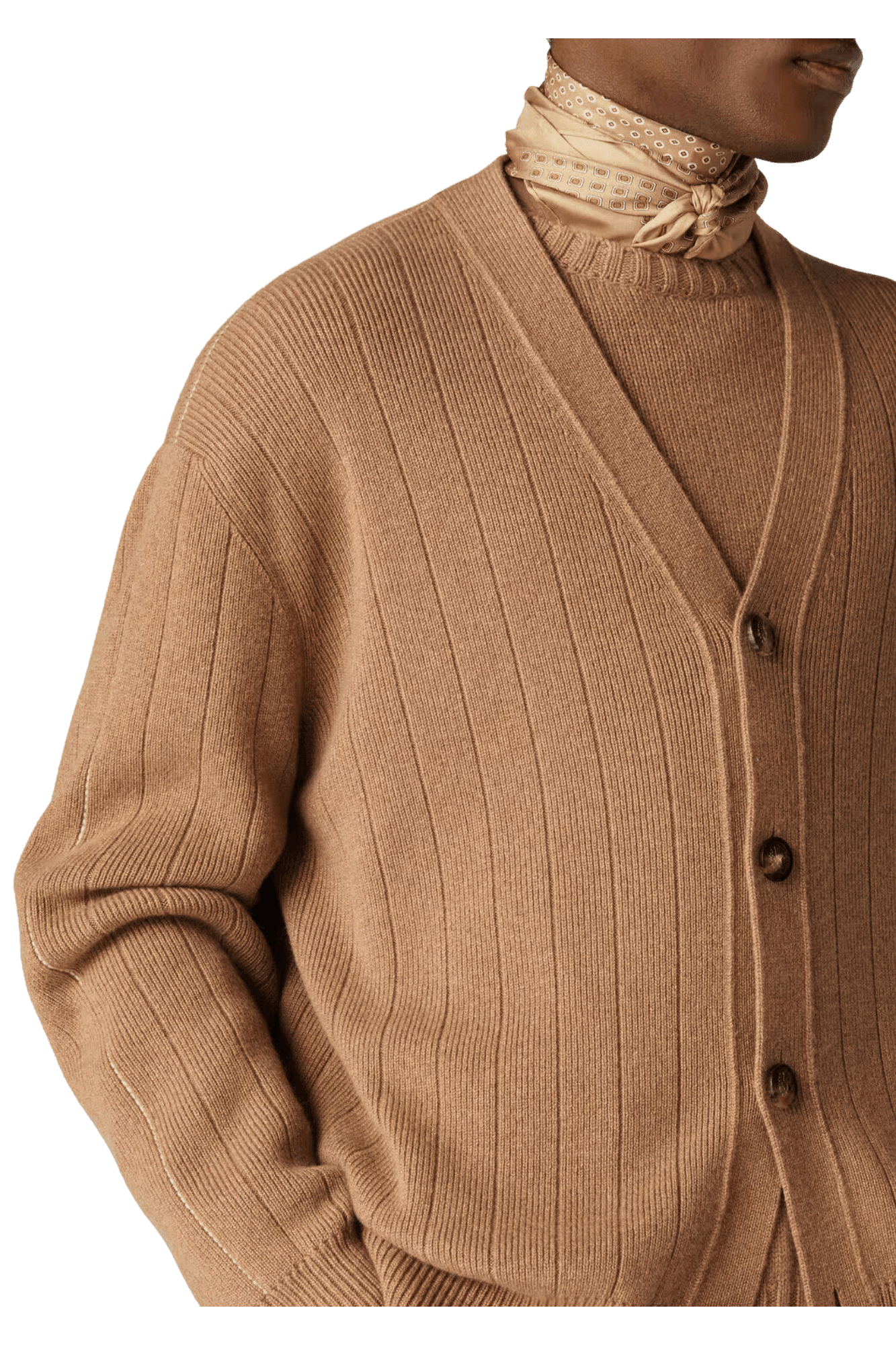 <tc>Loro Piana</tc> เสื้อคาร์ดิแกนเซอร์วัตโต้สำหรับผู้ชาย