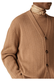 <tc>Loro Piana</tc> เสื้อคาร์ดิแกนเซอร์วัตโต้สำหรับผู้ชาย