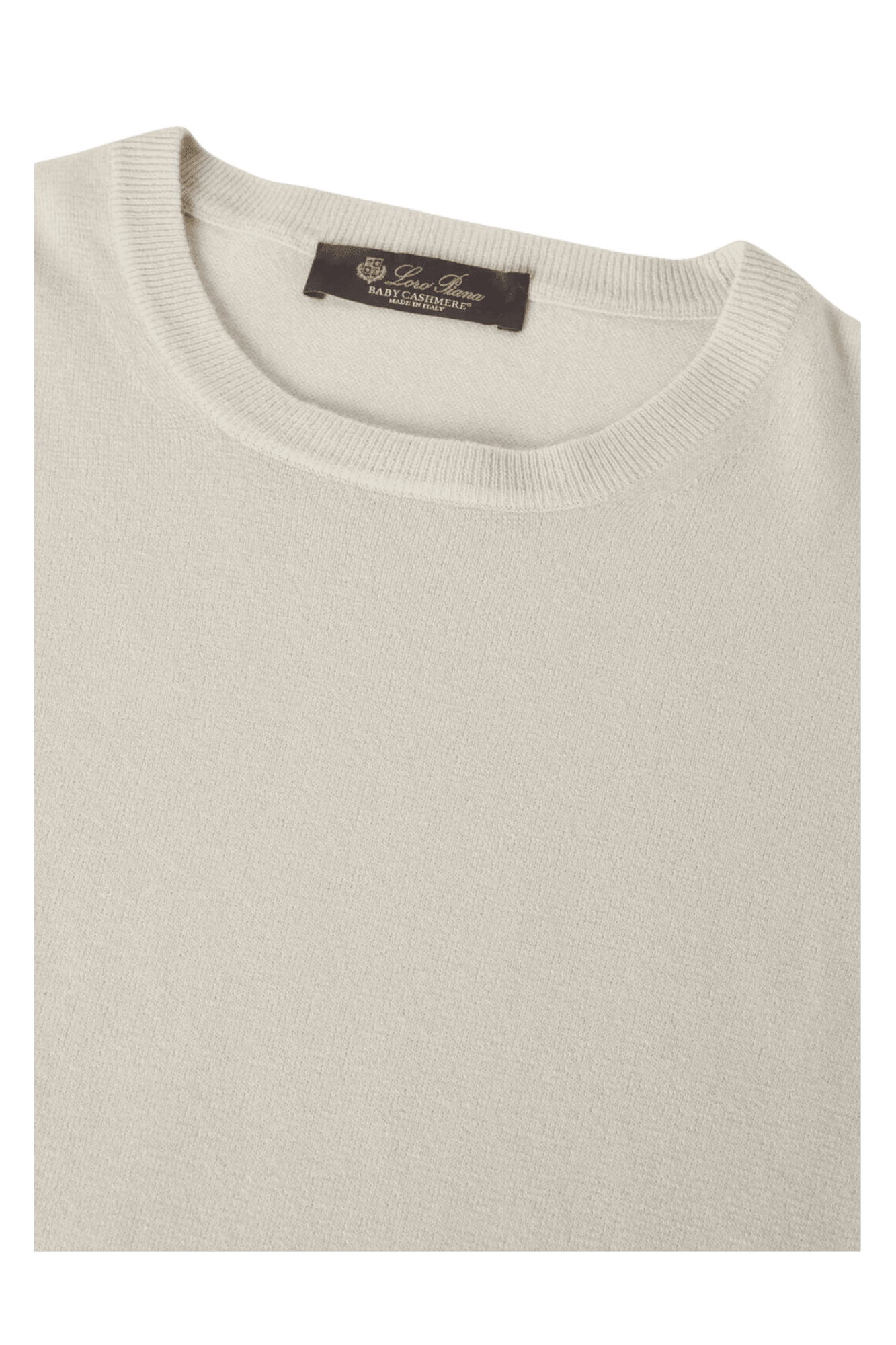 <tc>Loro Piana</tc> Sudadera con cuello redondo superligera para hombre