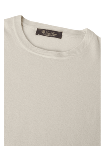 <tc>Loro Piana</tc> Sudadera con cuello redondo superligera para hombre