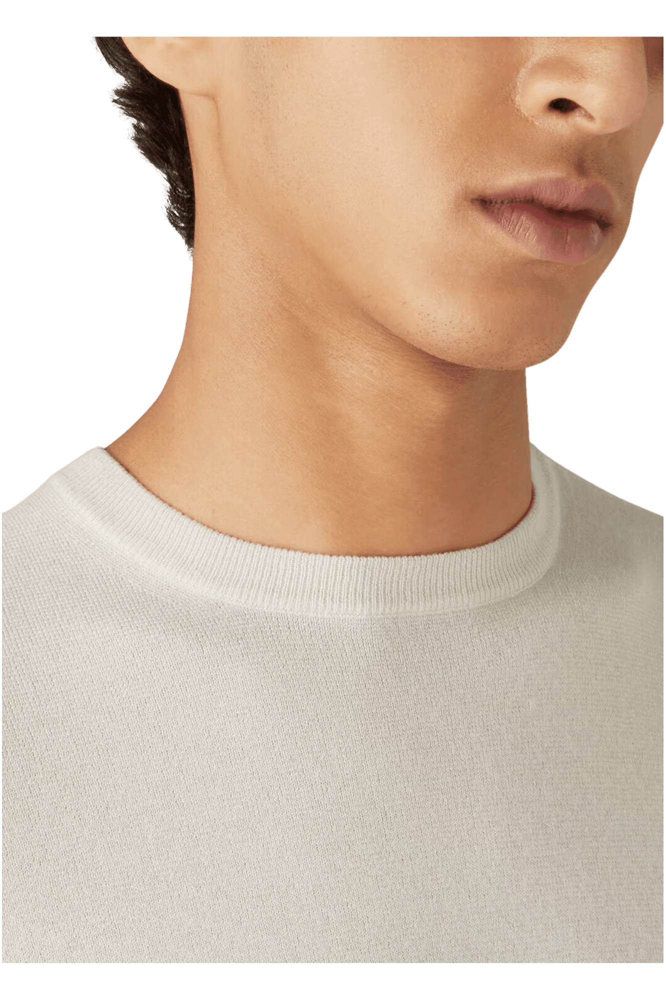<tc>Loro Piana</tc> Sudadera con cuello redondo superligera para hombre