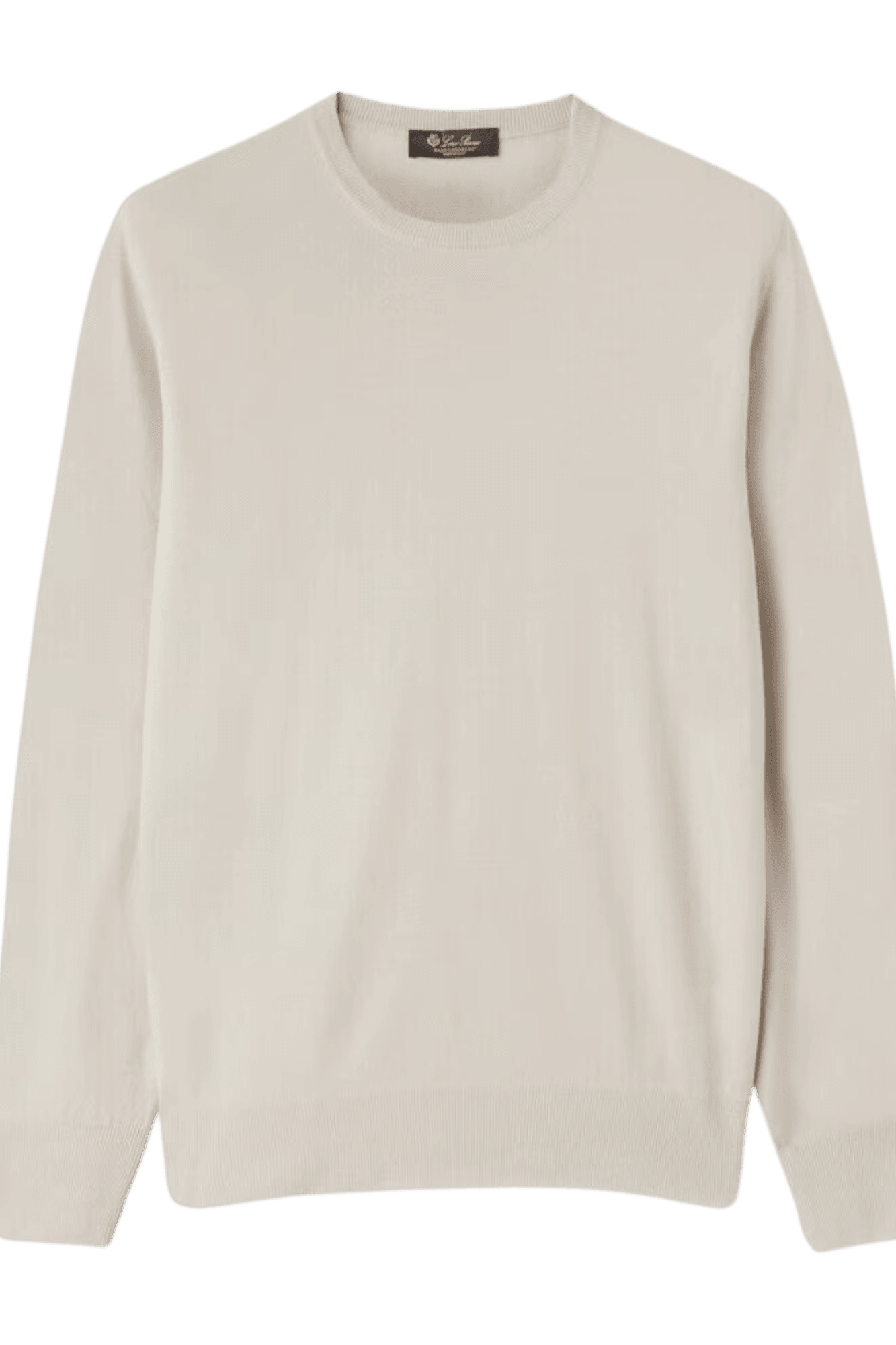 <tc>Loro Piana</tc> Sudadera con cuello redondo superligera para hombre