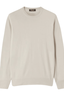 <tc>Loro Piana</tc> Sudadera con cuello redondo superligera para hombre
