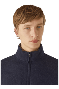 <tc>Loro Piana</tc> Suéter bomber para hombre