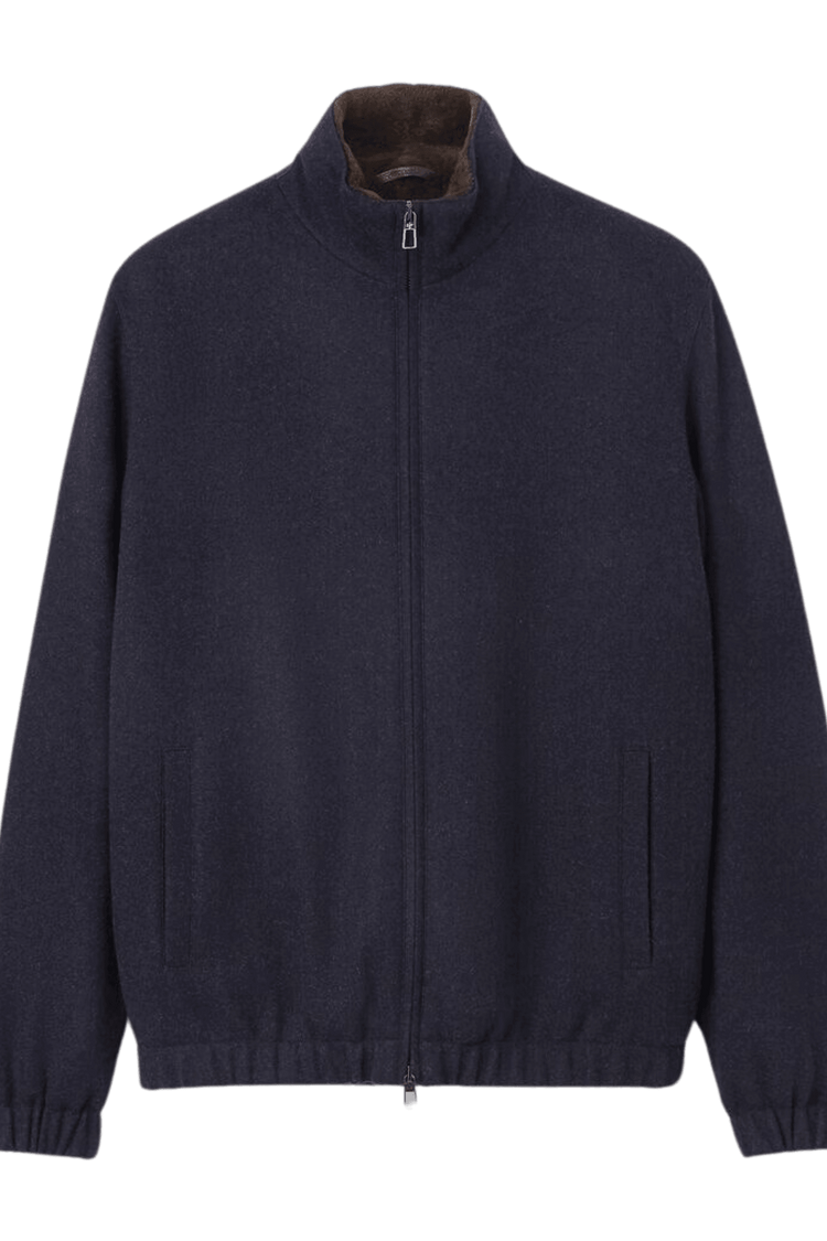 <tc>Loro Piana</tc> Suéter bomber para hombre