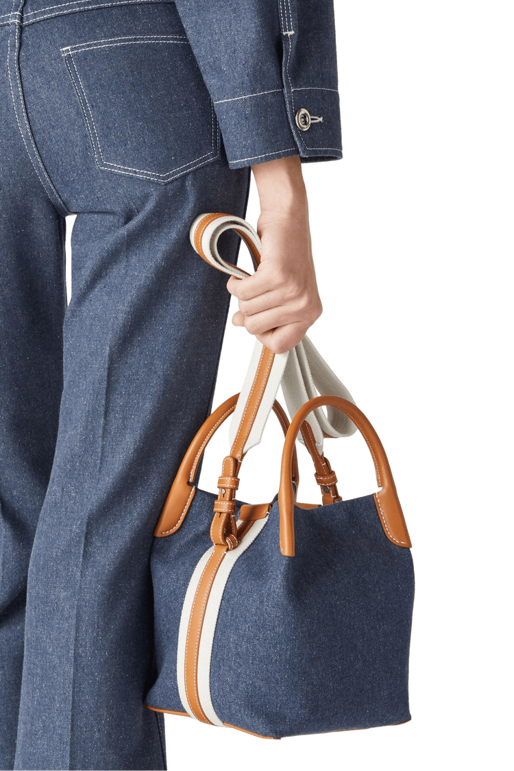 <tc>Loro Piana</tc> Bolso pequeño tipo paca para mujer
