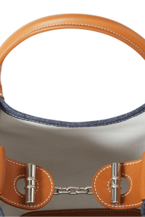 <tc>Loro Piana</tc> Bolso pequeño tipo paca para mujer