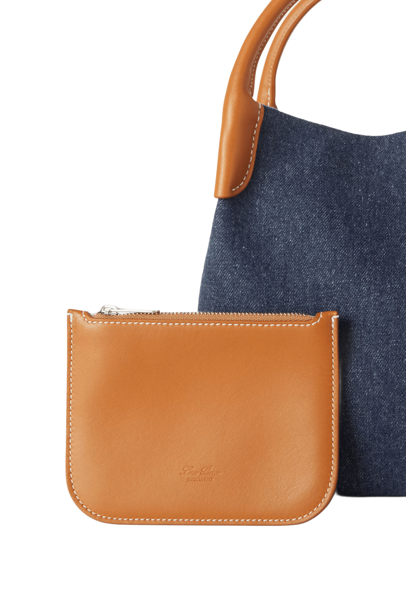 <tc>Loro Piana</tc> Bolso pequeño tipo paca para mujer
