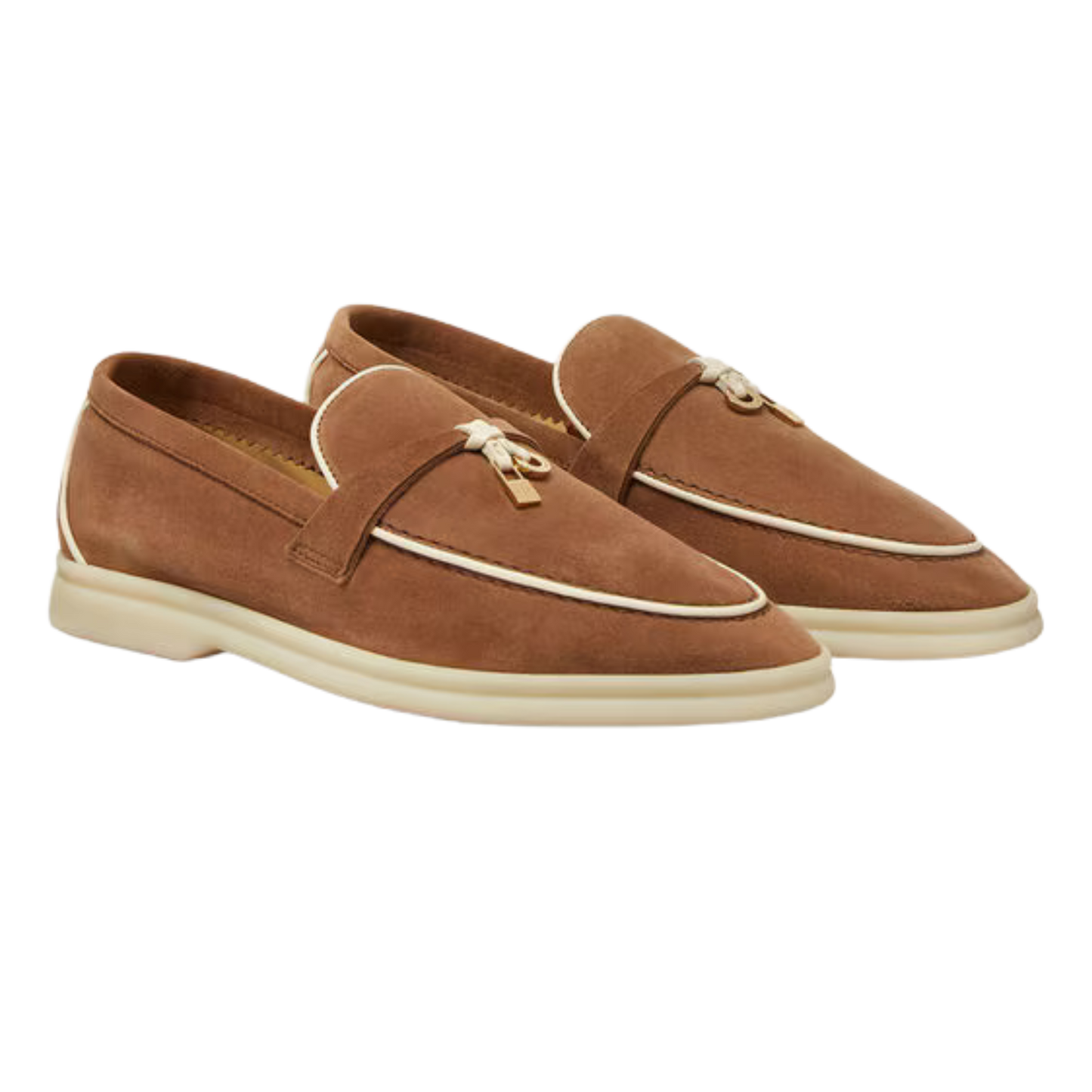 <tc>Loro Piana</tc> Mocasines Summer Charms Walk para mujer (gamuza)