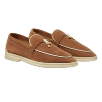 <tc>Loro Piana</tc> Mocasines Summer Charms Walk para mujer (gamuza)