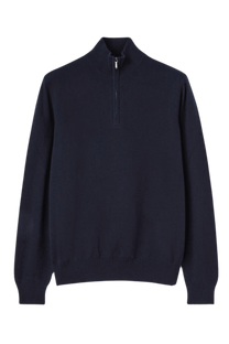 <tc>Loro Piana</tc> Chaqueta clásica de media cremallera para hombre