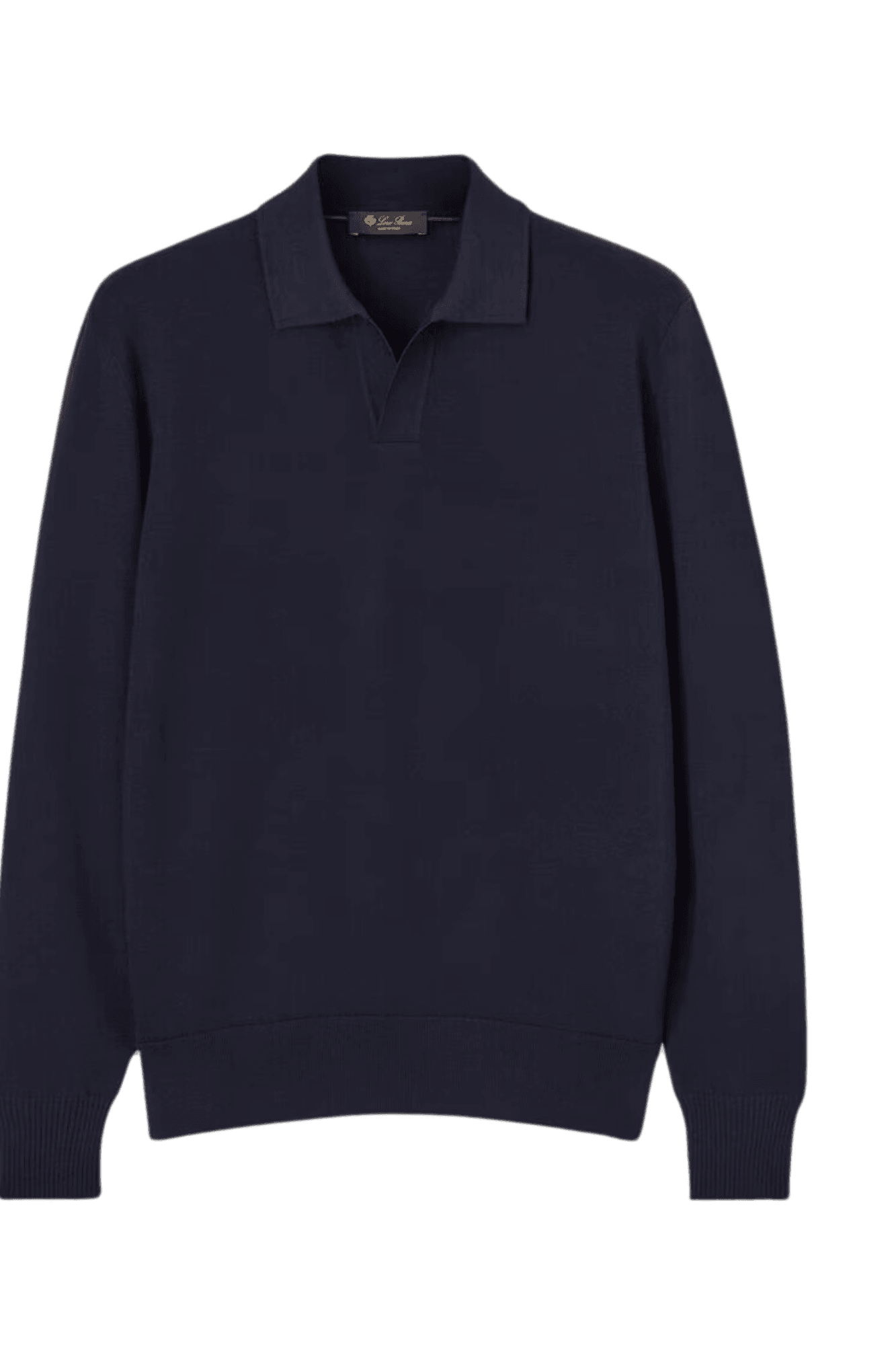 Loro Piana Men's Buttonless Polo-Shirt