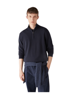 <tc>Loro Piana</tc> Chaqueta clásica de media cremallera para hombre