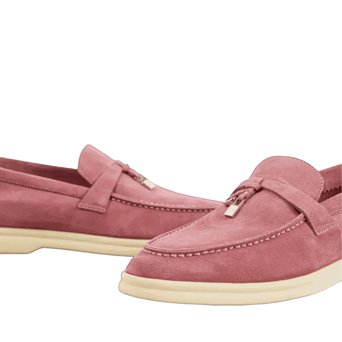 <tc>Loro Piana</tc> Mocasines Summer Charms Walk para mujer (gamuza)