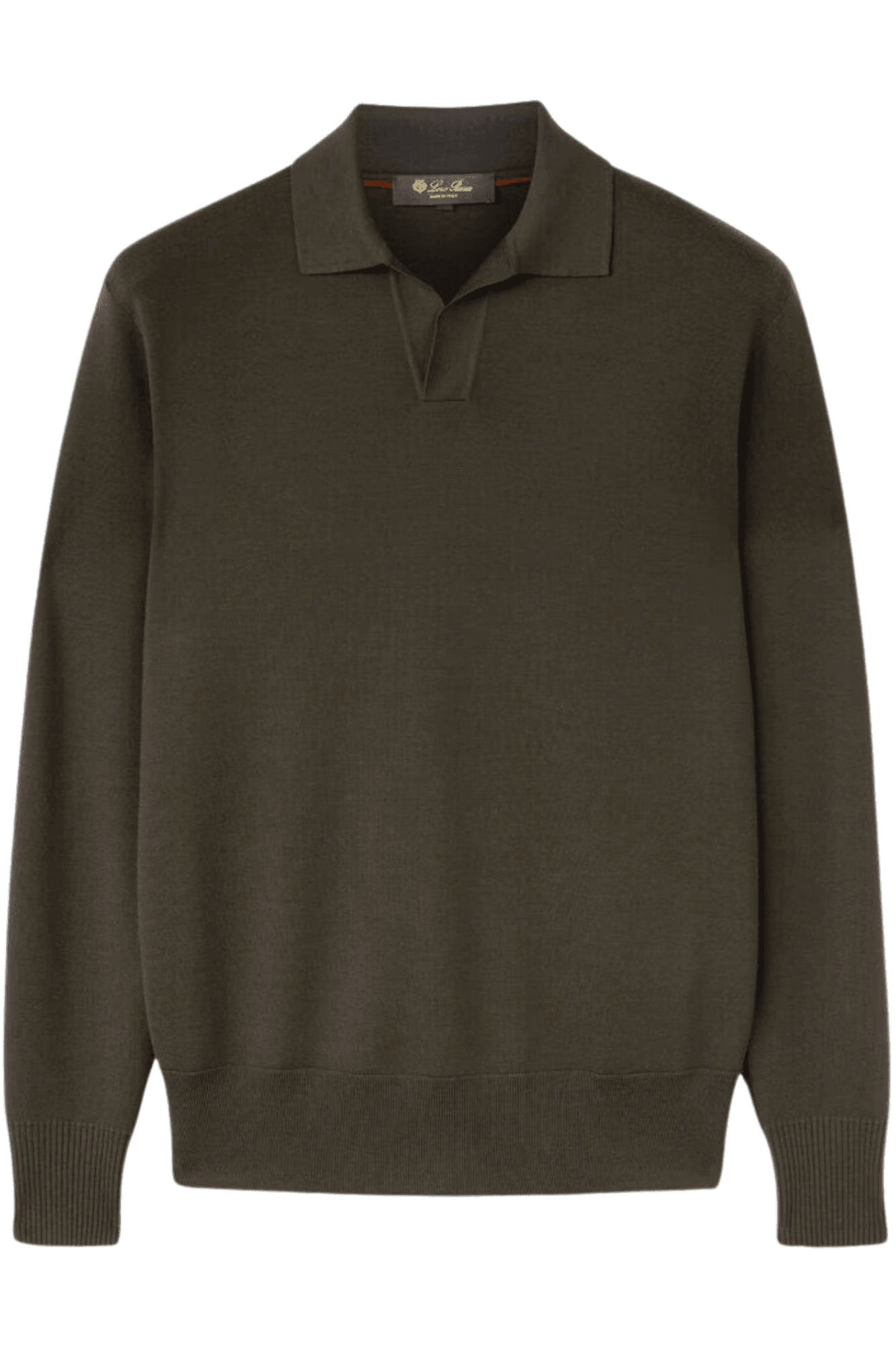 Loro Piana Men's Buttonless Polo-Shirt