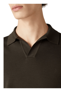 Loro Piana Men's Buttonless Polo-Shirt