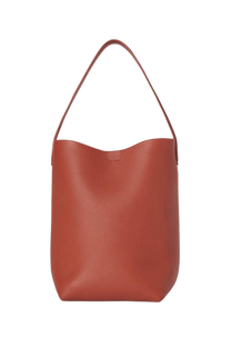 The Row Small N/S Park Tote in Leather