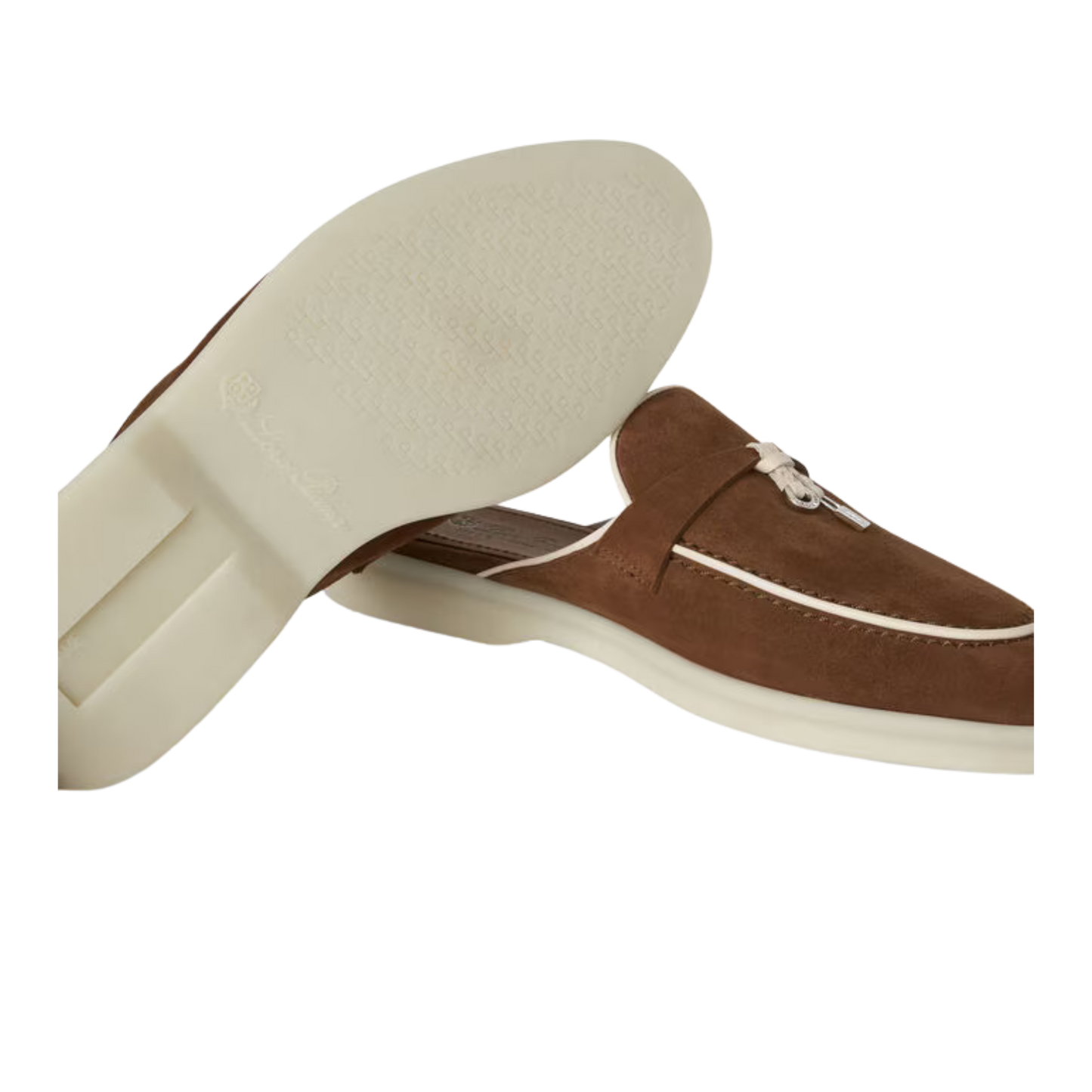 <tc>Loro Piana</tc> Mocasines Babouche Charms Walk para mujer