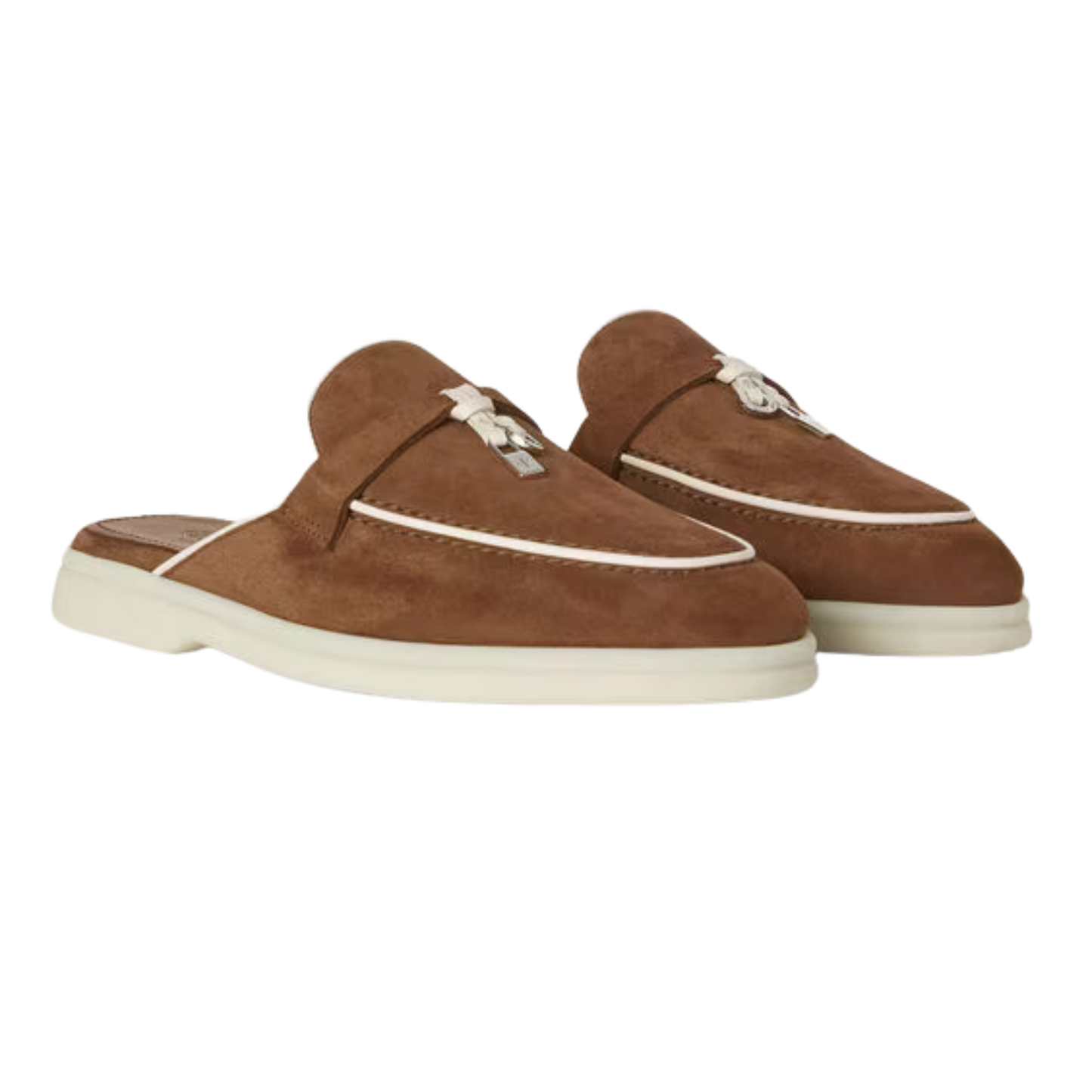 <tc>Loro Piana</tc> Mocasines Babouche Charms Walk para mujer