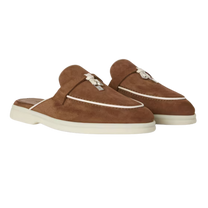 <tc>Loro Piana</tc> Mocasines Babouche Charms Walk para mujer