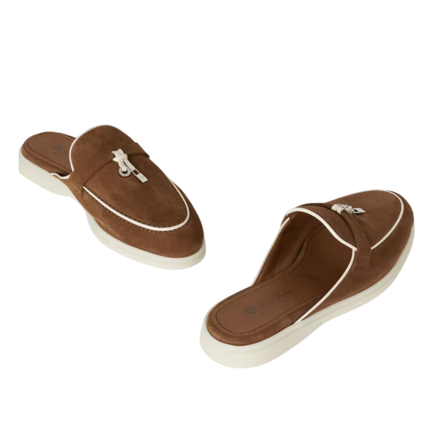 <tc>Loro Piana</tc> Mocasines Babouche Charms Walk para mujer