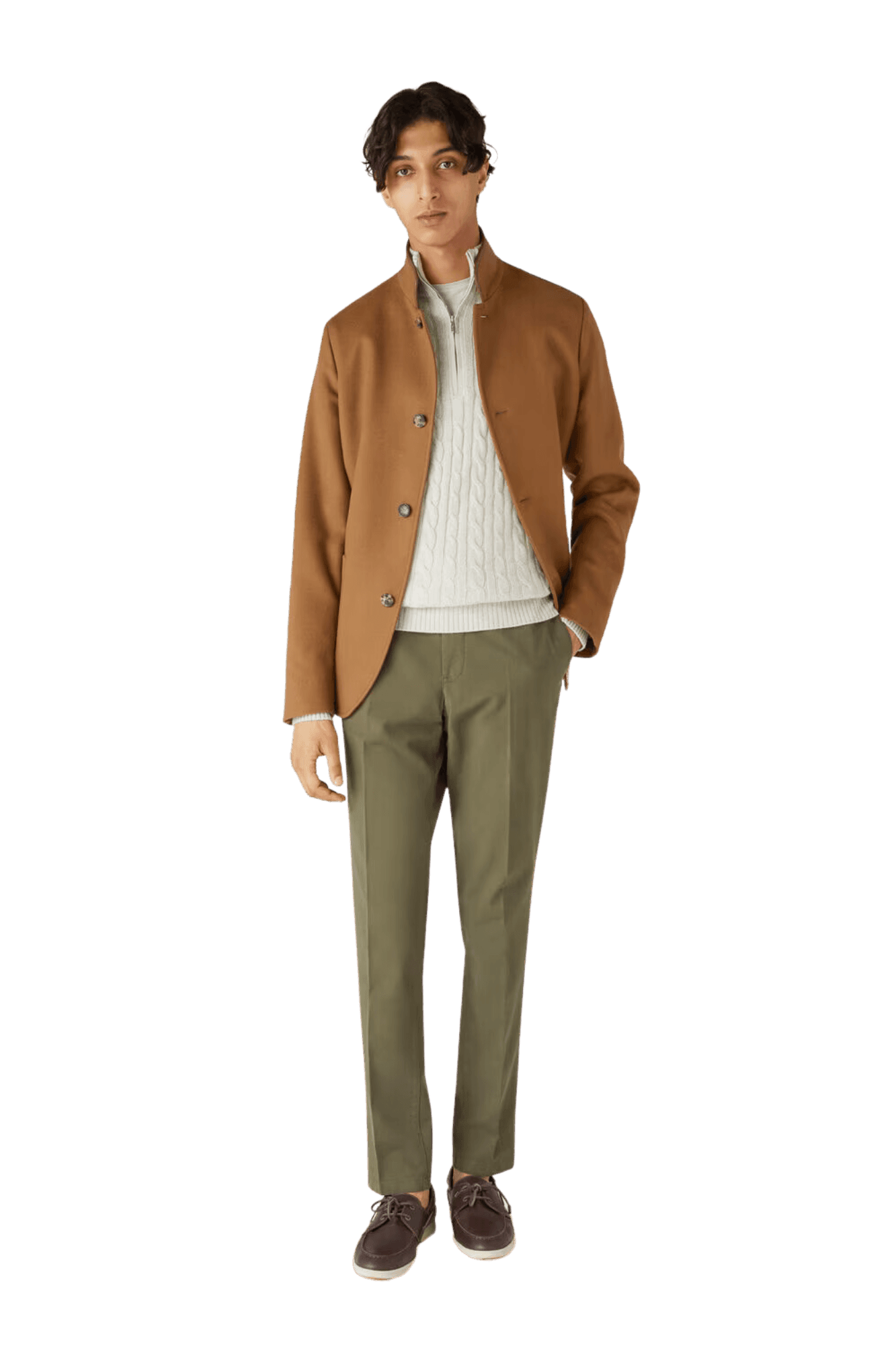 <tc>Loro Piana</tc> Jersey Treccia para hombre