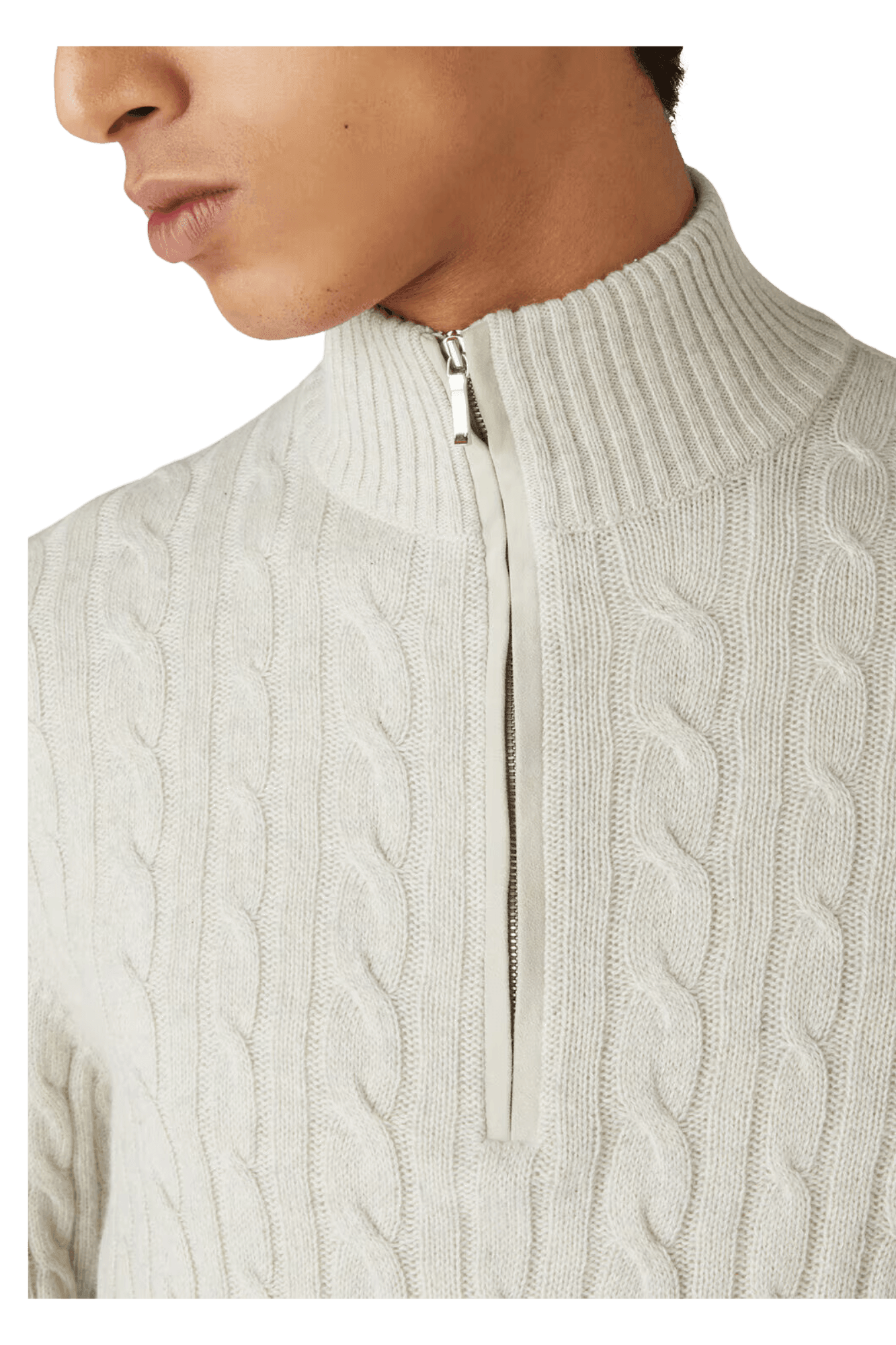 <tc>Loro Piana</tc> Jersey Treccia para hombre