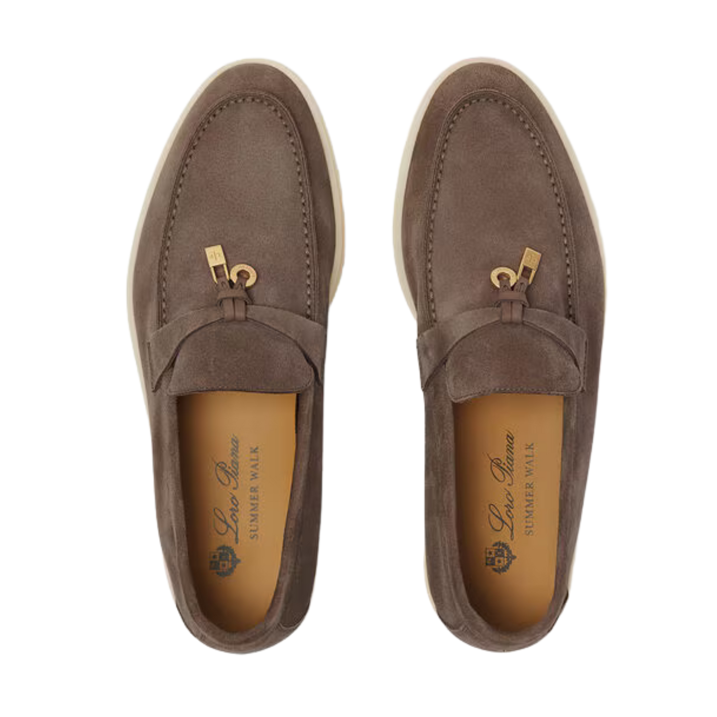 <tc>Loro Piana</tc> Mocasines Summer Charms Walk para mujer (gamuza)