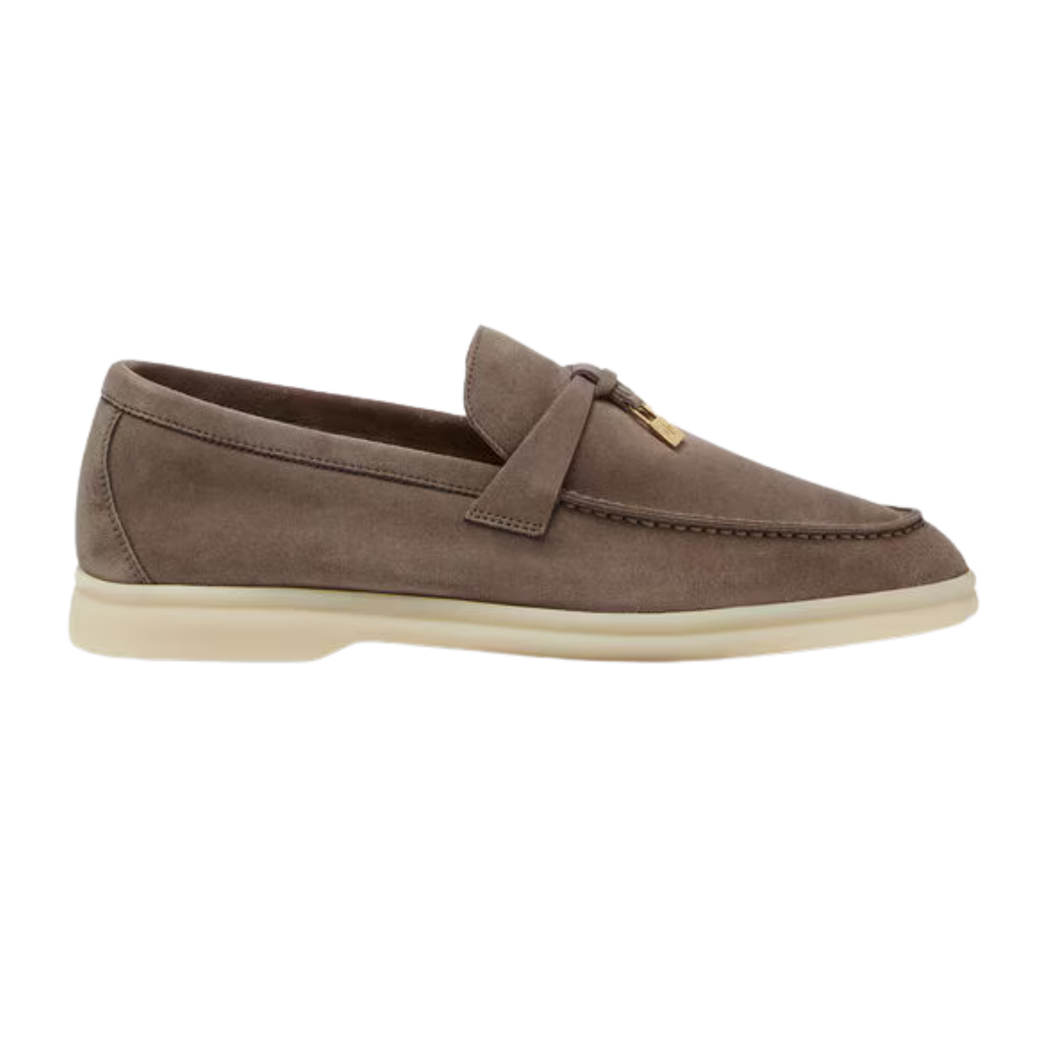 <tc>Loro Piana</tc> 女士夏季 Charms Walk 樂福鞋（絨面革）