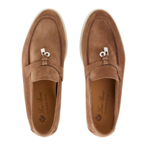 <tc>Loro Piana</tc> Mocasines Summer Charms Walk para mujer (gamuza)