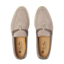 <tc>Loro Piana</tc> Mocasines Summer Charms Walk para mujer (gamuza)