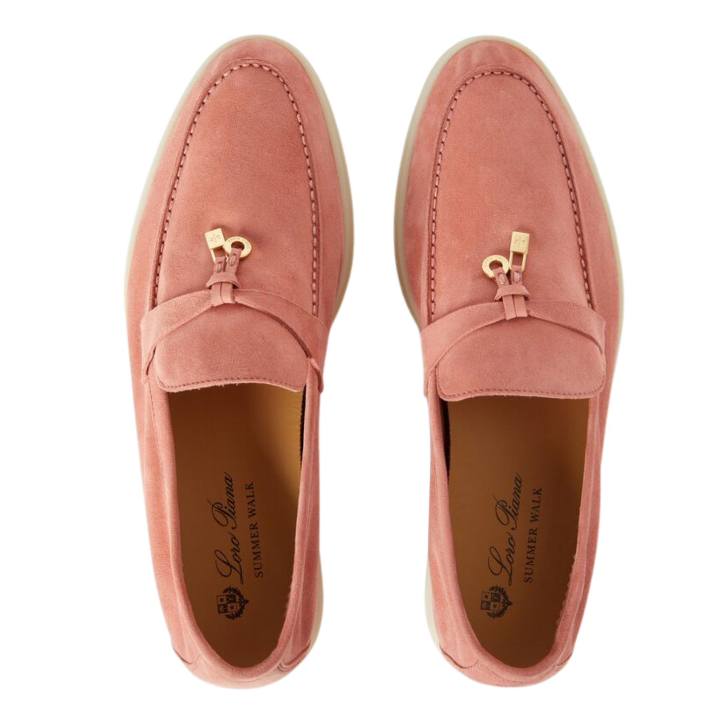 <tc>Loro Piana</tc> Mocasines Summer Charms Walk para mujer (gamuza)
