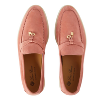 <tc>Loro Piana</tc> Mocasines Summer Charms Walk para mujer (gamuza)