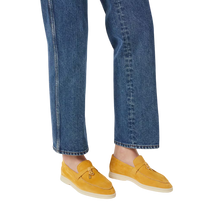 <tc>Loro Piana</tc> Mocasines Summer Charms Walk para mujer (gamuza)