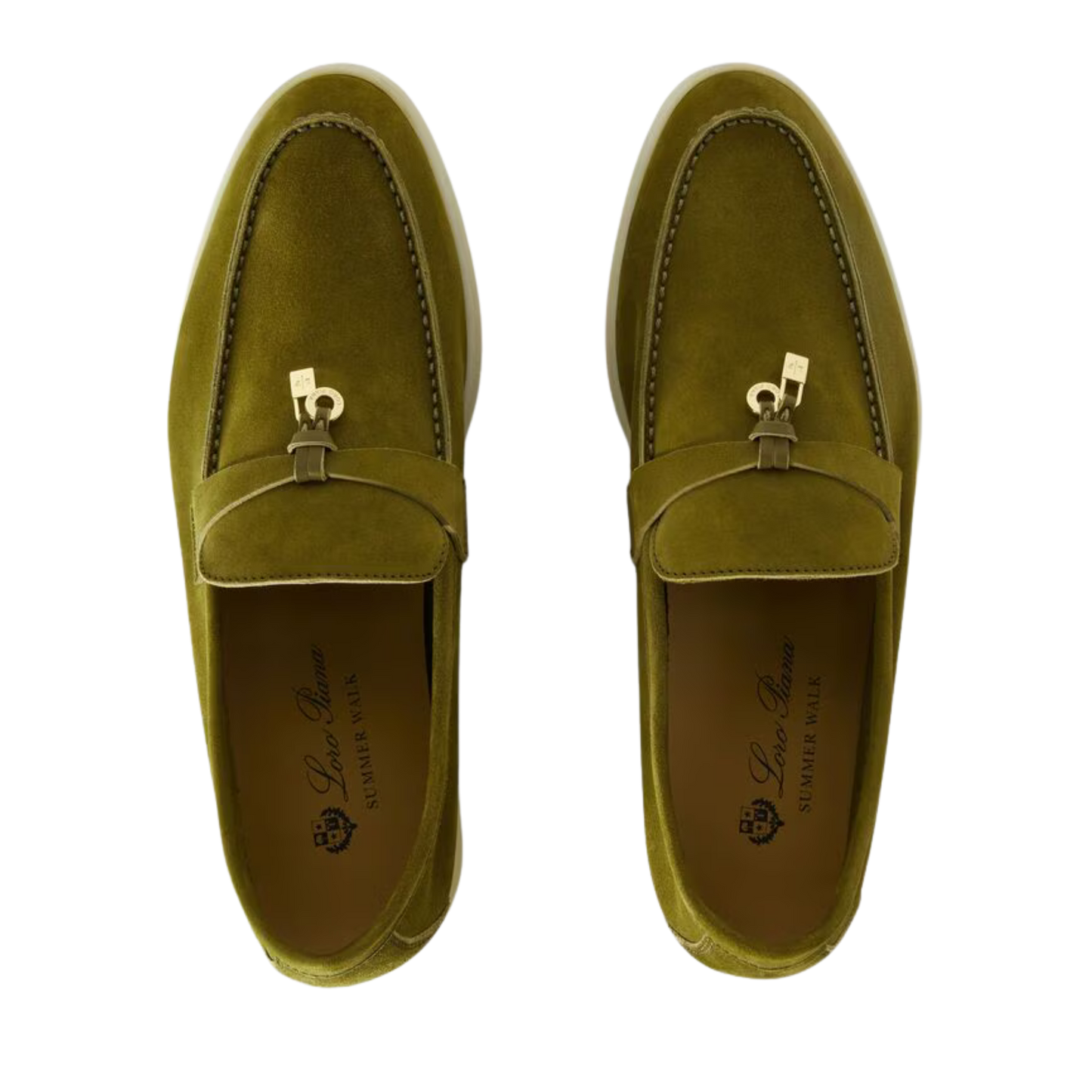 <tc>Loro Piana</tc> Mocasines Summer Charms Walk para mujer (gamuza)