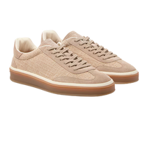 <tc>Loro Piana</tc> Zapatillas de tenis para mujer (gamuza con división en la pantorrilla)